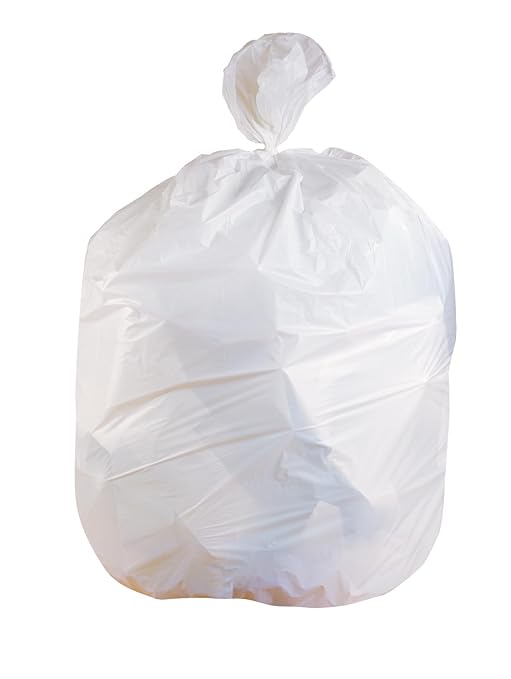 Heritage High-Density 40-45 Gallon Can Liners 40 x 48 16 Micron 250-PK