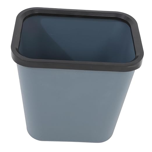 Luxshiny Capacity Trash Can Reinforced Garbage Bin for Home Office and Hotel Use Versatile Wastebasket with Stylish Design for Bedrooms Bathrooms and Kitchens