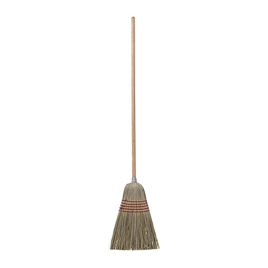 Boardwalk Corn/Fiber Brooms Corn/Yucca Bristles 53.5 Overall Length Natural 6/Carton