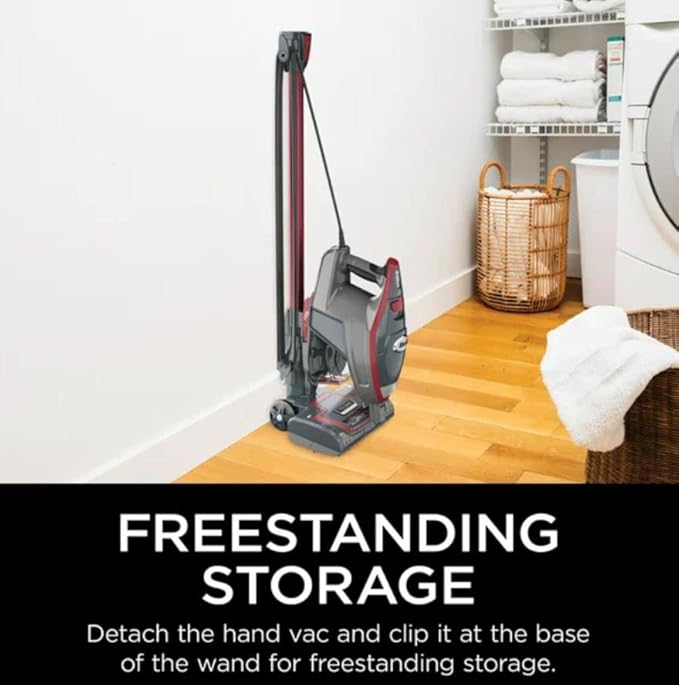 SHARK HV370 Rocket Pro Corded Stick Vacuum Comet Red (Renewed)