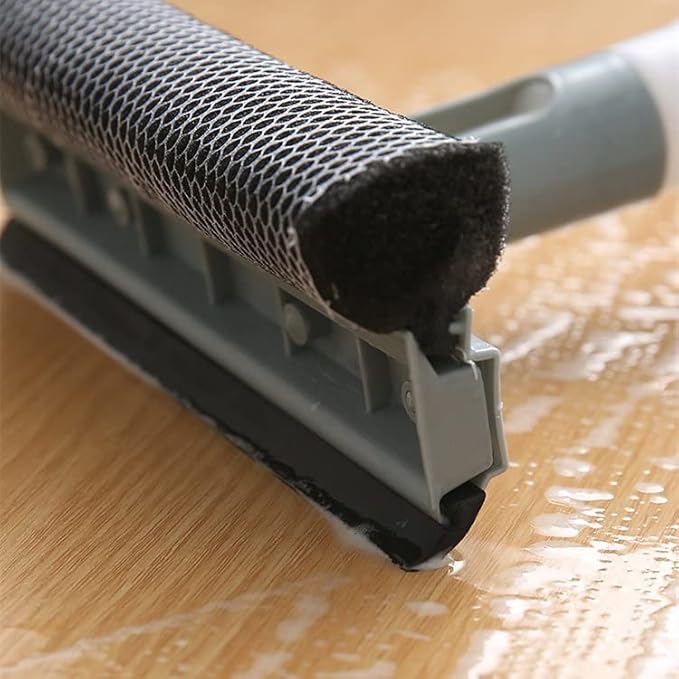 3 in 1 Spray Scrape Wipe Window Squeegee Glass Cleaner Wiper Shower Household Cleaning Tool
