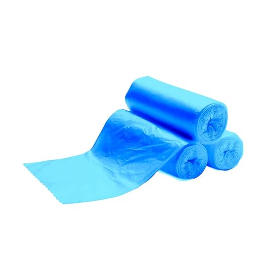 Eco-Blend Max 33 Gallon Can Liner by Heritage Bag Co. (200 Pack) 33x39 0.8mil Blue Tint. Made with 30% PCR