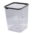 Square Trash Can 8 Gallon Waste Bin Plastic Wastebasket for Bedroom Bathroom and Office Use