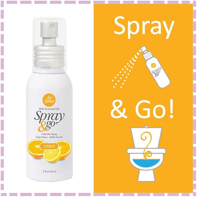 Air Scense Essential Oil Air Freshener Non-Aerosol 7 Ounce 3 Pack (Very Citrusy Bundle)