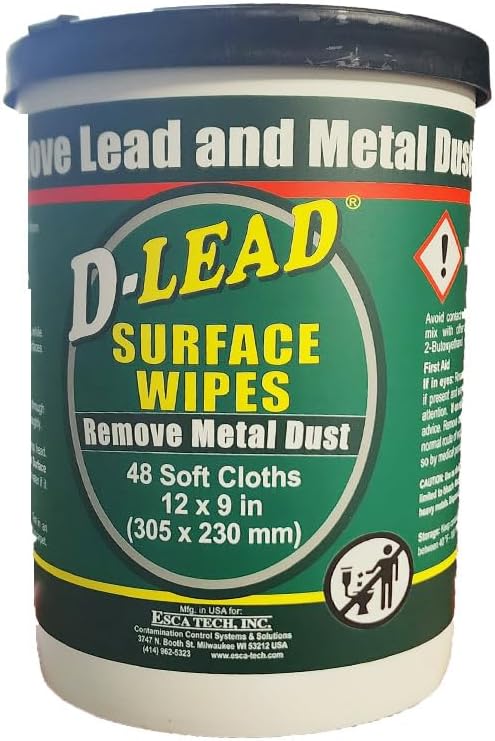D-LEAD SURFACE CLEANER CONCENTRATE (Premoistened Wipes)