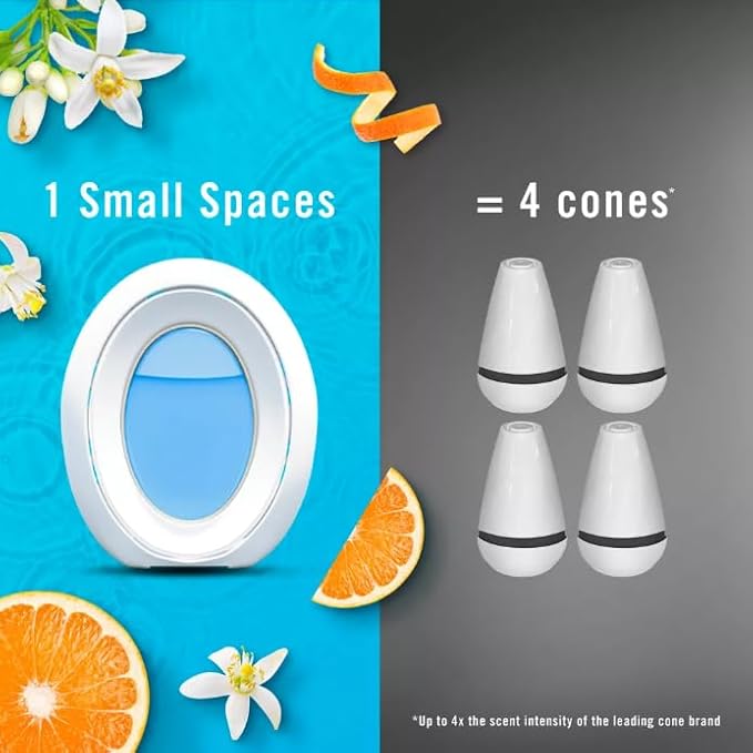 F.e.b.r.e.z.e Small Spaces Air Freshener- 0.25 fl oz(Pack of 3) (Refresh &amp Energize)