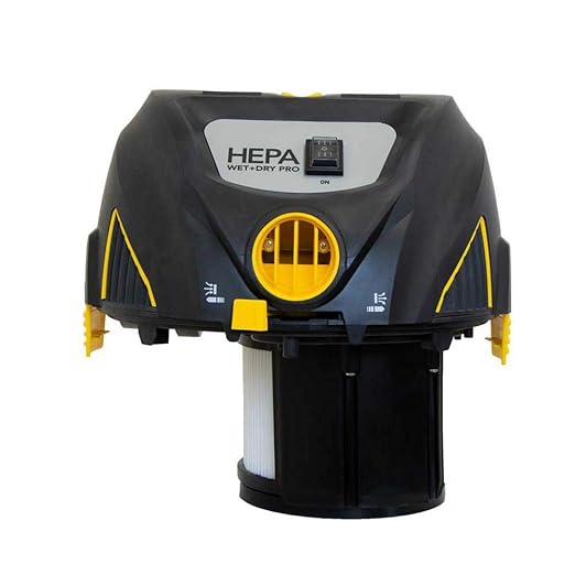 Dustless Technologies HEPA Wet+Dry Pro Vacuum 8 Gallon Black (D1618)