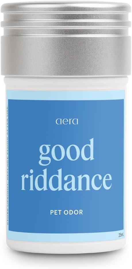 Aera Waterless Plug-in Essential Oil Diffuser for Large Rooms + Good Riddance Fragrance Capsule – Wi-Fi App &amp Alexa Control – Luxury Home Fragrance Scent Machine Starter Kit (Includes 1 Capsule)
