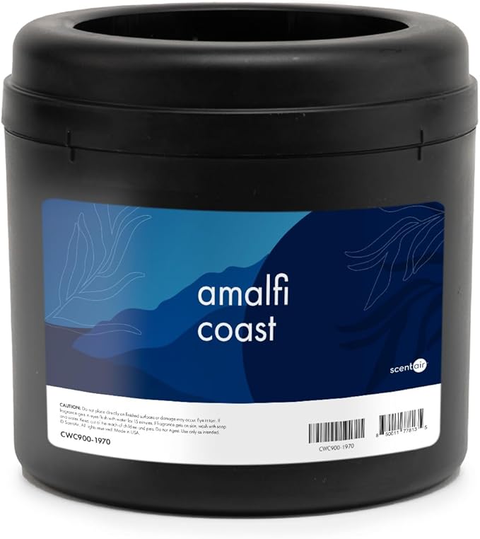 ScentAir Whisper Home Monthly Plug-in Refill Fragrance Cartridge for Home and Office Amalfi Coast