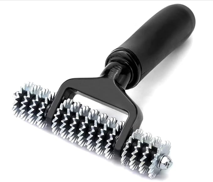 Cushion Back Carpet Cutter and Carpet Seam Roller Combo Pack 30 Degree Blade Adjustable Depth Stainless Steel Professional Carpet Installation Kit
