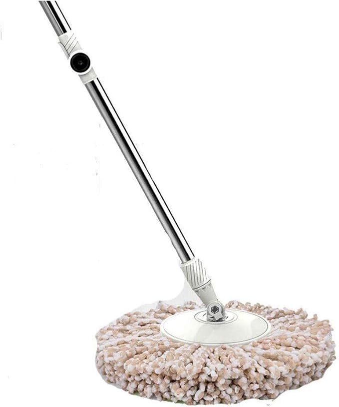 Mop - Rotating Bucket Free Hand Wash Dual-use Automatic Squeeze Water Lazy Home(E)