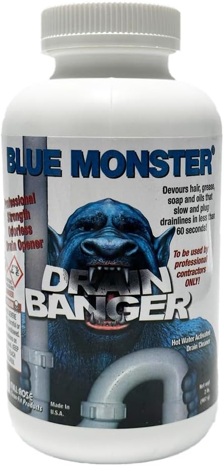 Blue Monster Drain Banger Drain Cleaner 2 lbs. - 2 Pack