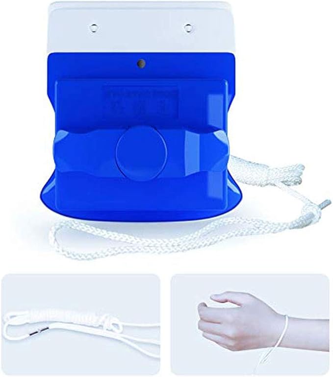 Adjustable Magnetic Double-sided Glass Wiper Double-layer Household Cleaning Tool