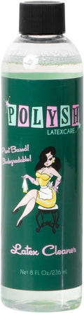 Latex Cleaner - 8 Fl Oz - Gentle Plant-Based Cleaner for Latex Clothing - 100% Safe for Latex and Rubber