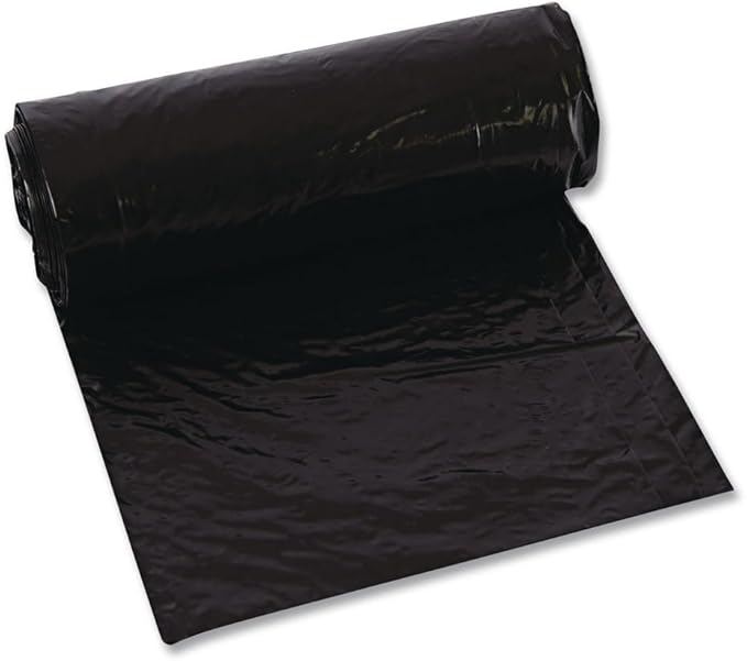 Trinity Black Trash Bags 33 Gallon 1.3 Mil 33ampquot x 39ampquot Case of 100 (TRNML3339H) Category: Commercial Can Liners