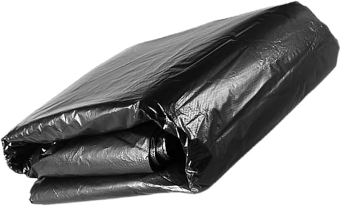 Artibetter 50pcs Extra Large Heavy Duty Trash Bags 80x100cm Contractor Garbage Bags for Outdoor Sanitation Gardening Commercial and Residential Use Fits 100l Bins