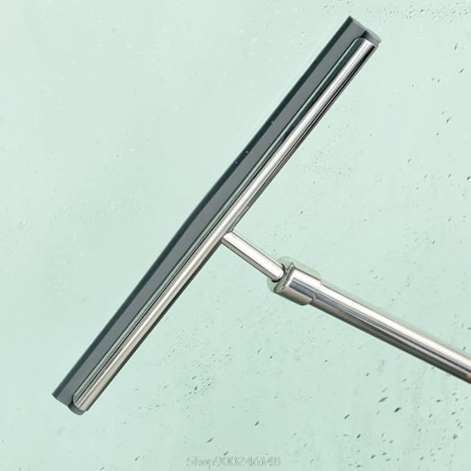 Telescopic Shower Squeegee Window Glass Wiper Scraper with Blade for Bathroom Kitchen
