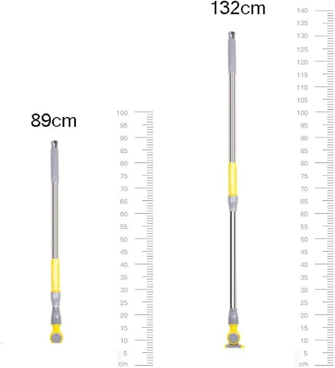 MopMicrofiber Hardwood Floor Mop Rotation Dust Flat Mop with Long Stainless Steel Handle for Home/Office Floor Cleaning