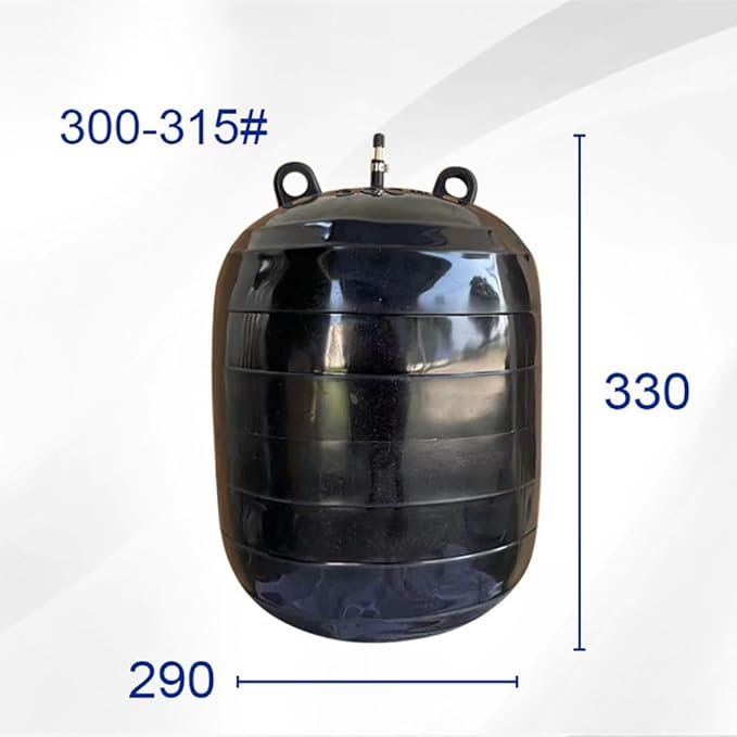 Inflatable Drain Bladder 0.25 Bar Pressure &amp 4mm Wall Fits Pipe ID 45-315mm 1-Count – Easy Hand Pump Inflation &amp Durable Natural Rubber(300-315mm)