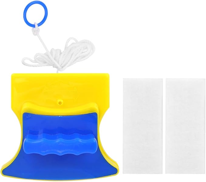 Double Sided Magnetic Window Cleaner Glass Wiper Tool for Home Window Patio Doors and More