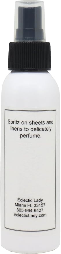 Eclectic Lady Fresh Cut Grass Linen Spray (Double Strength) 8 ounces Sheet and Linen Spray - No Artificial Colors Parabens or Preservatives - Long-Lasting Scent for Bed Fabric &amp Pillow