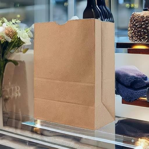 Heavy Duty 57 Lb Large Brown Paper Bag – 50 Count Eco-Friendly Shopping Bags Great for Grocery Retail and More – Strong Durable and Reusable