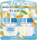 Febreze Plug with Fade Defy Technology Air Freshener - New Limited Edition - (2) of 0.87 fl oz Refills (Refresh &amp Energize)