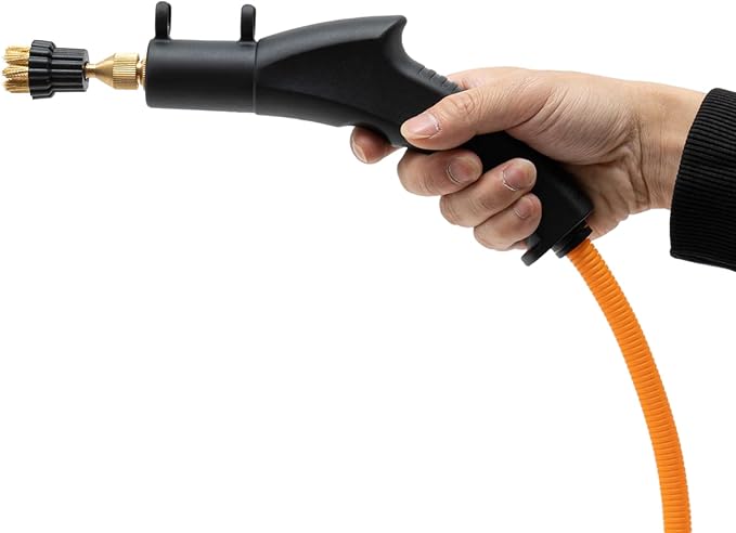 Steam Cleaner 30s Fast Heat-up Handheld Steam Cleaner Portable Steam Cleaning Machine with Large Capacity water tank Hard Surface Steam Cleaner for Most Floors Counters Appliances Windows Autos