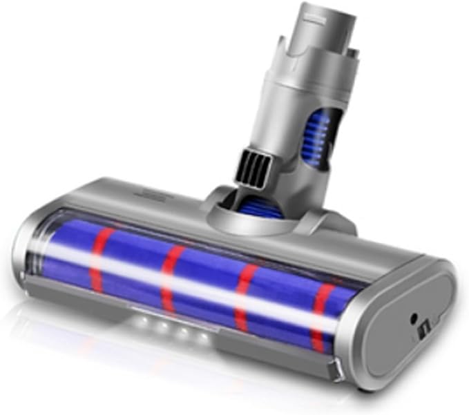 BeNtli Wireless Vacuum Cleaner Quick Release Electric Brush Head Attachment Soft Clean Soft Roller Brush HeadCompatible for Dyson V11 V10 V8 V7 (Color : for V6)