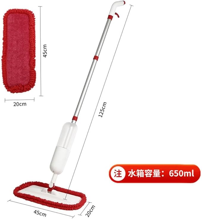 Water Spray Flat Mop Household Clean Free Hand Wash Dry and Wet Dual-use Lazy Floor