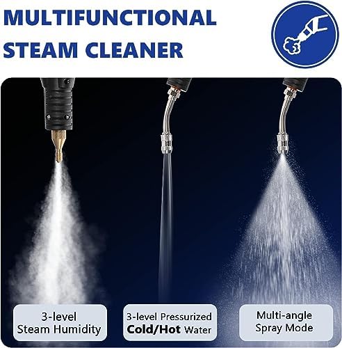 Handheld Steam Cleaner High Temperature Portable Steamer for Home Engine and Car Detailing