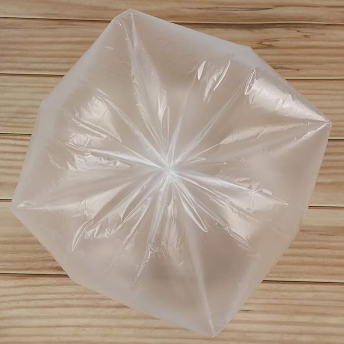 13 Gallon Clear Garbage Bags Kitchen Trash Bag 225 Counts