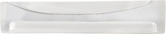 Izod - Soap Dish Sleek Resin Countertop Accessories Dorm Room Essentials Modern Home Decor (Marina Collection White)