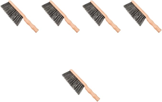 Fireplace Cleaning Brush with Ergonomic Handle Durable Hand Broom for Indoor Outdoor Use Compact Bristles for Dust Removal for Homeowners Keeping Spaces Tidy
