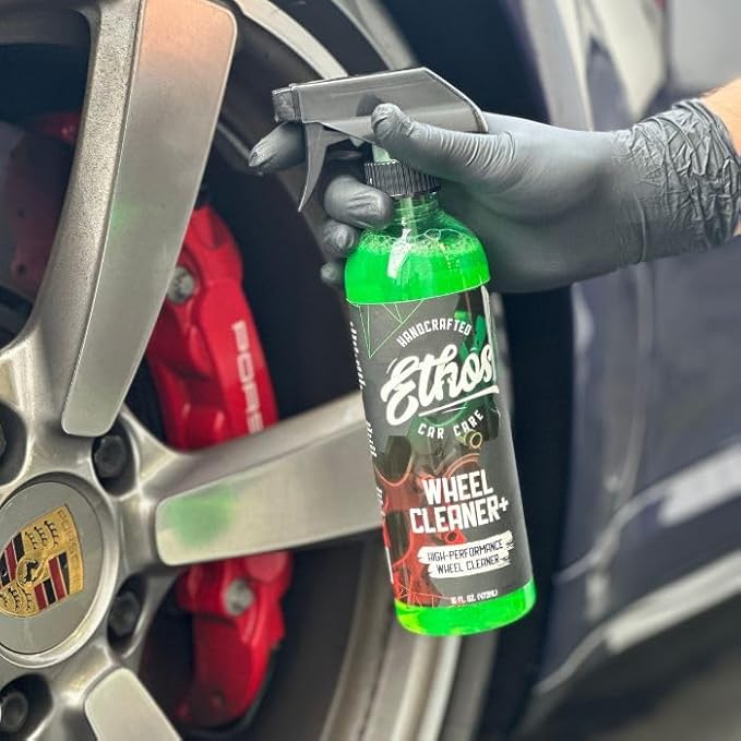 Ethos Wheel Cleaner - Car Wheel Cleaner Spray - Rim Cleaner Spray Brake Dust Iron Remover - Color Change Technology - Professional Strength Formula (Gallon)