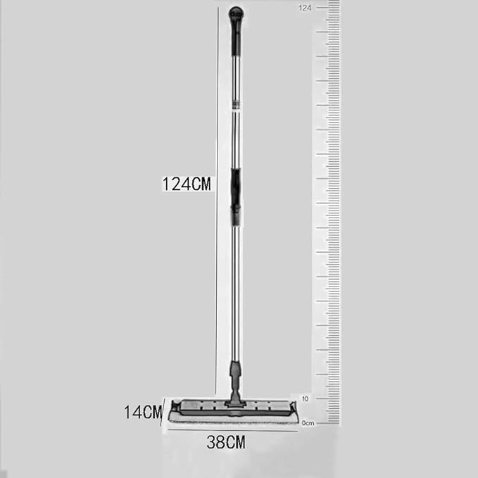 Mop - Microfiber Hardwood Floor Mop with Stainless Steel Handle and Extension