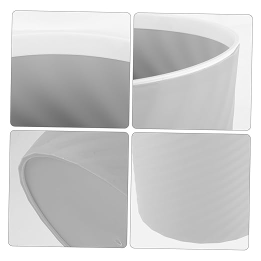 Press Ring Trash Can Bedroom Desk Wastebasket Office Bathroom Waste Bin