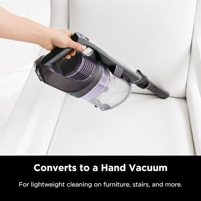 Shark Rocket Lightweight Cordless Stick Vacuum (IX141) 7.5 lbs Blue Iris (Renewed)