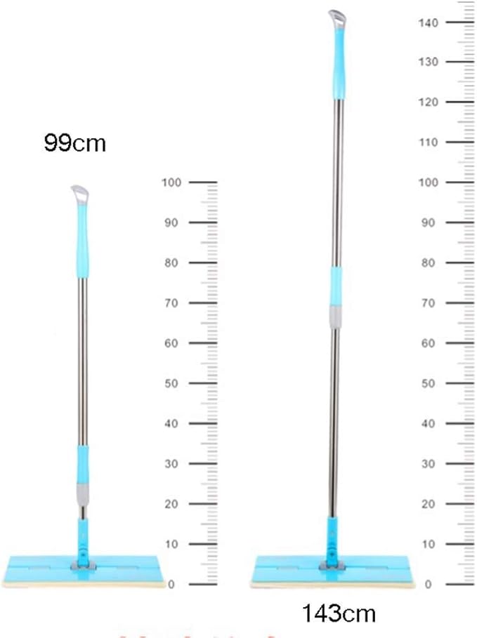 MopSelf Wringing Mop Lazy Flip Flat Mop 360 Spin Wet and Dry Flip Mop(D)