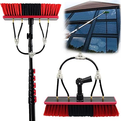 Photovoltaic Cleaning BrushGlass Cleaning BrushWindow Cleaning Pole Water Fed Telescopic Brush Extendable Cleaner Conservatory RoofCleaning Photovoltaic and Solar Panels Water Fed Pole Ki