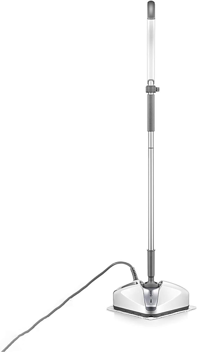 Electric Steam Mop High Temperature Cleaner Washer and Polisher Carpet Floor 1200W Electric Mop Hard Floor Steam Cleaner for All Floors White (White)