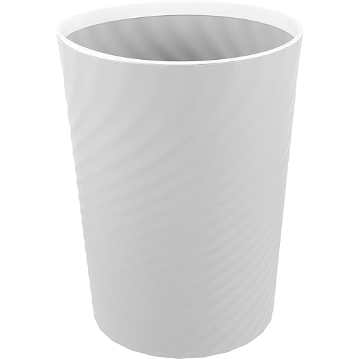 Alipis Plastic Wastebasket with Opening Sturdy Design for Home Office Versatile Litter Box for Compact Spaces for Bedrooms Bathrooms and Kitchens Great Housewarming