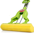 Sponge Mop Dry and Store Floor Cleaning Solution Self Lazy