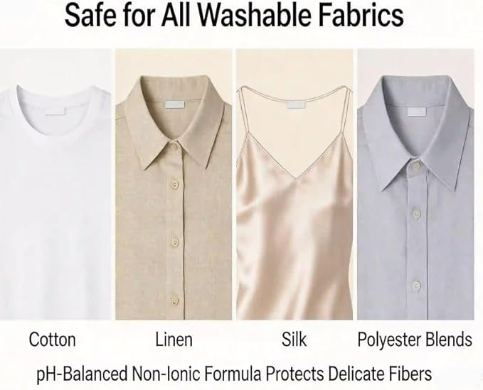 300ml Natural Clothing Emulsifier Household Stain Remover For ClothesFabric Conditioner Restore Faded Color (5pcs)