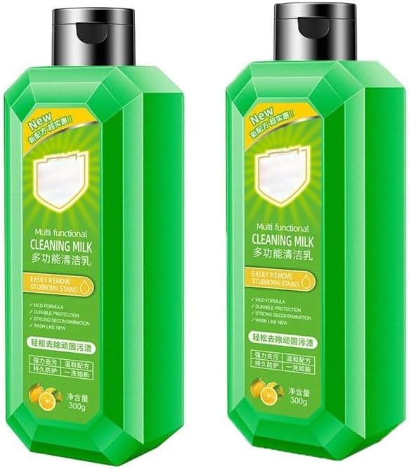 Powerful Multifunctional Concentrated Cleansing LotionEffectively Remove Dirt Stains And Dirt On Various Surfaces Making It A Must-have Product For Every Family. ( Color : 2Count (Pack of 2) )