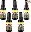 BluntPower (Pineapple 5 Pack) Concentrated Air Freshener - Premium Oil Based Air Freshener Spray For Home and Car - Long-Lasting Bathroom Spray Car Freshener &amp Odor Eliminator Spray