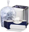 Plasticplace 12-16 Gallon Trash Bags Clear High Density Garbage Bags Liners 24 x 33 (1000 Count) Leak-Proof Durable Offices Schools Cleaning Services Trashbags Heavy Duty Can Liner 8 Microns