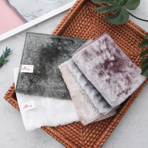 5 PCS Medim Size Eco-Friendly Viscose Dish Cloths for Kitchen Cleaning - Scrubber Washcloth (5 Medium)