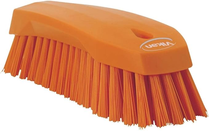 Vikan 38907 BrushScrubStiff8PP/PBTOrange