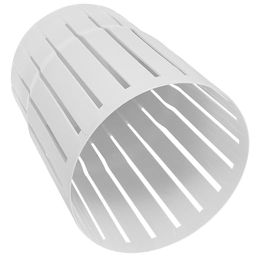 Homoyoyo Hollow Trash Can Thick Household Wastebasket for Office Bathroom Living Room Decorative and Functional Waste Bucket for Home Use